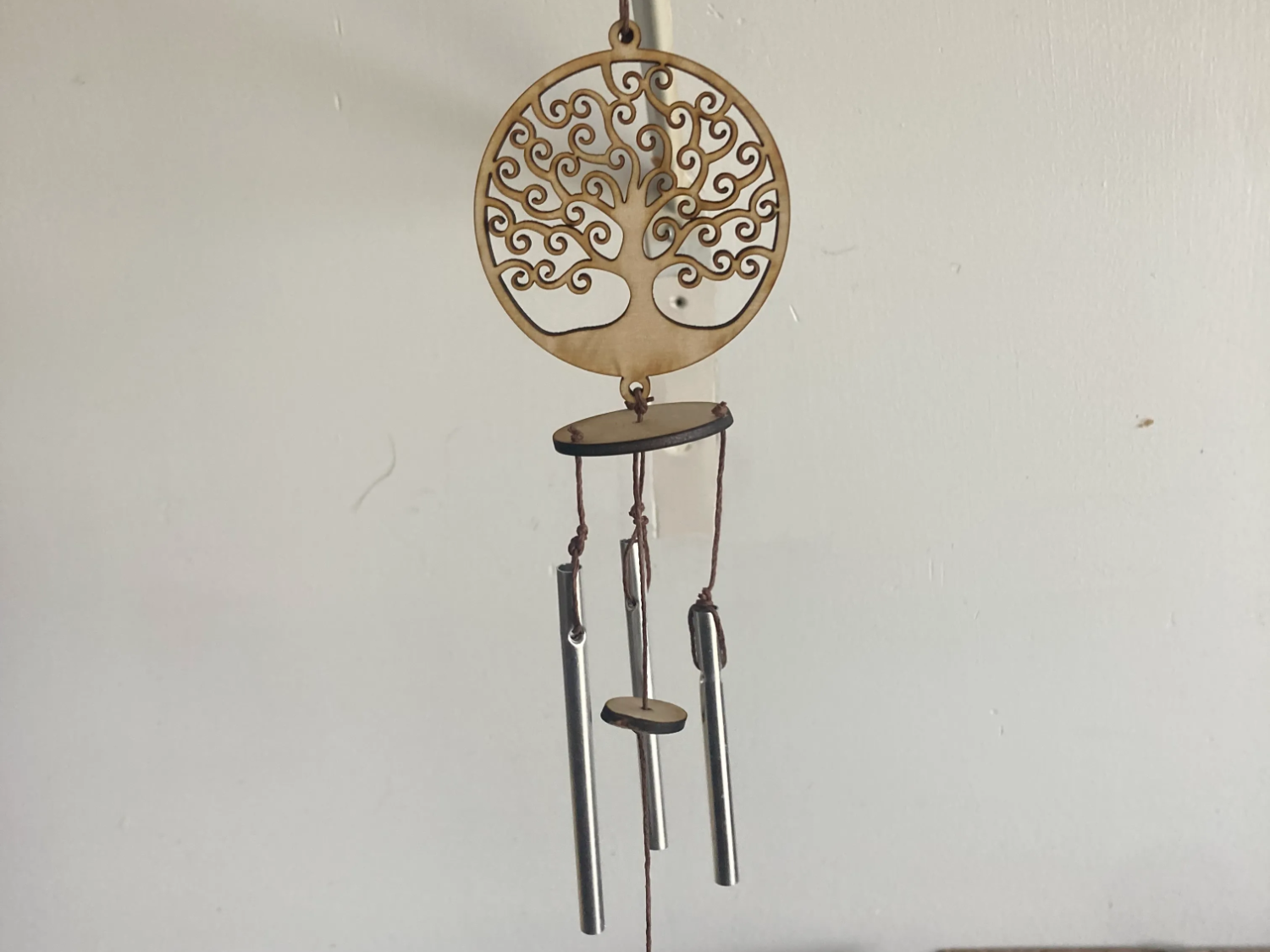 Carillon éolien arbre de vie - modèle de décoration de jardin