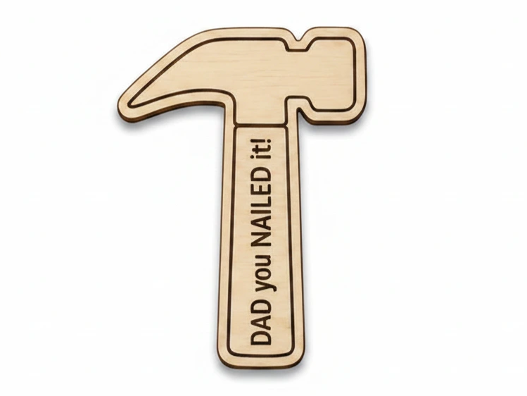 DAD, You NAILED It! father's day gift design