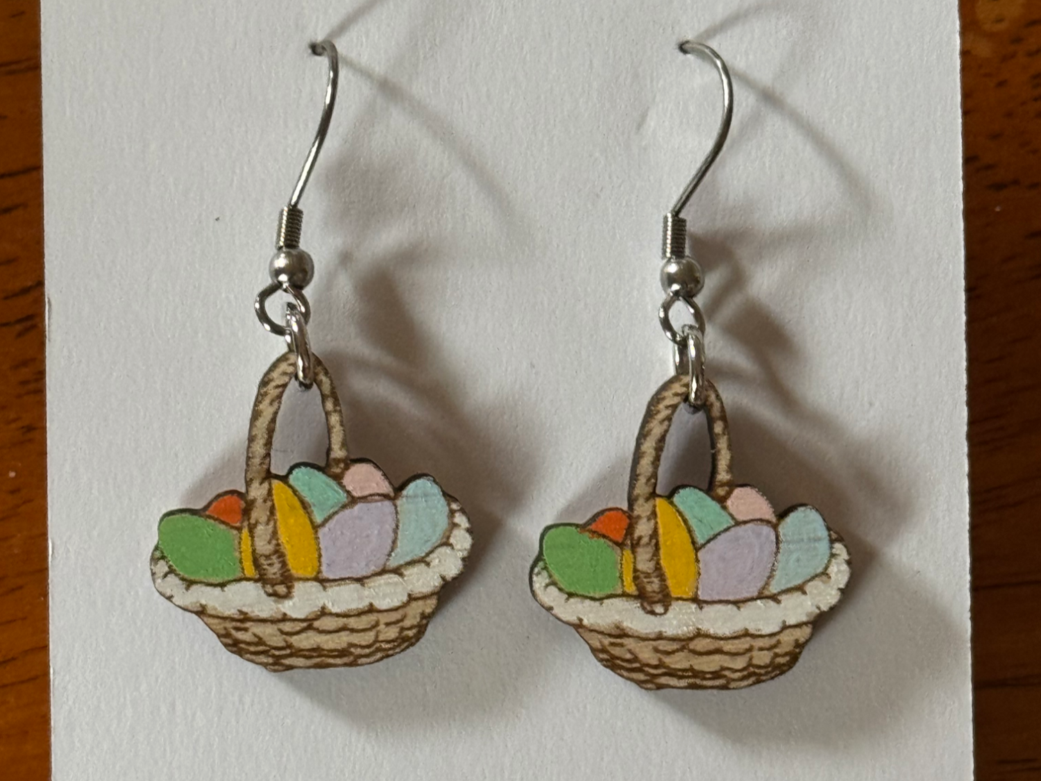 Easter Basket Earrings easter gift design