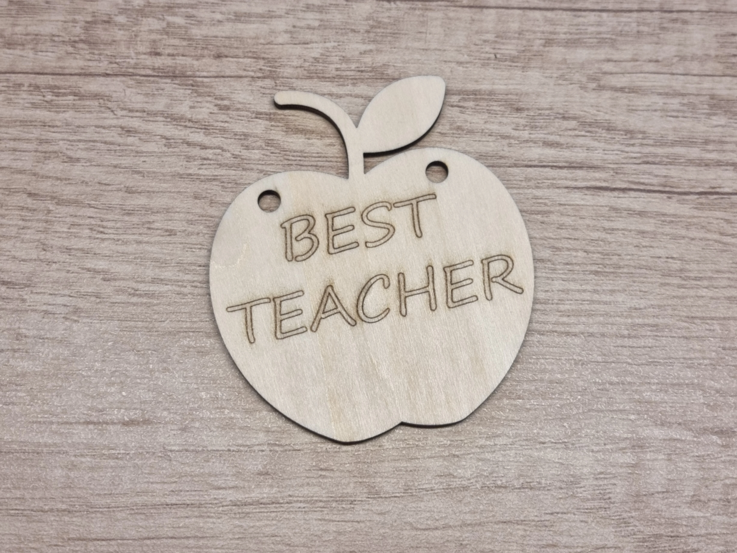 Best Teacher Apple Pendant teacher gift design