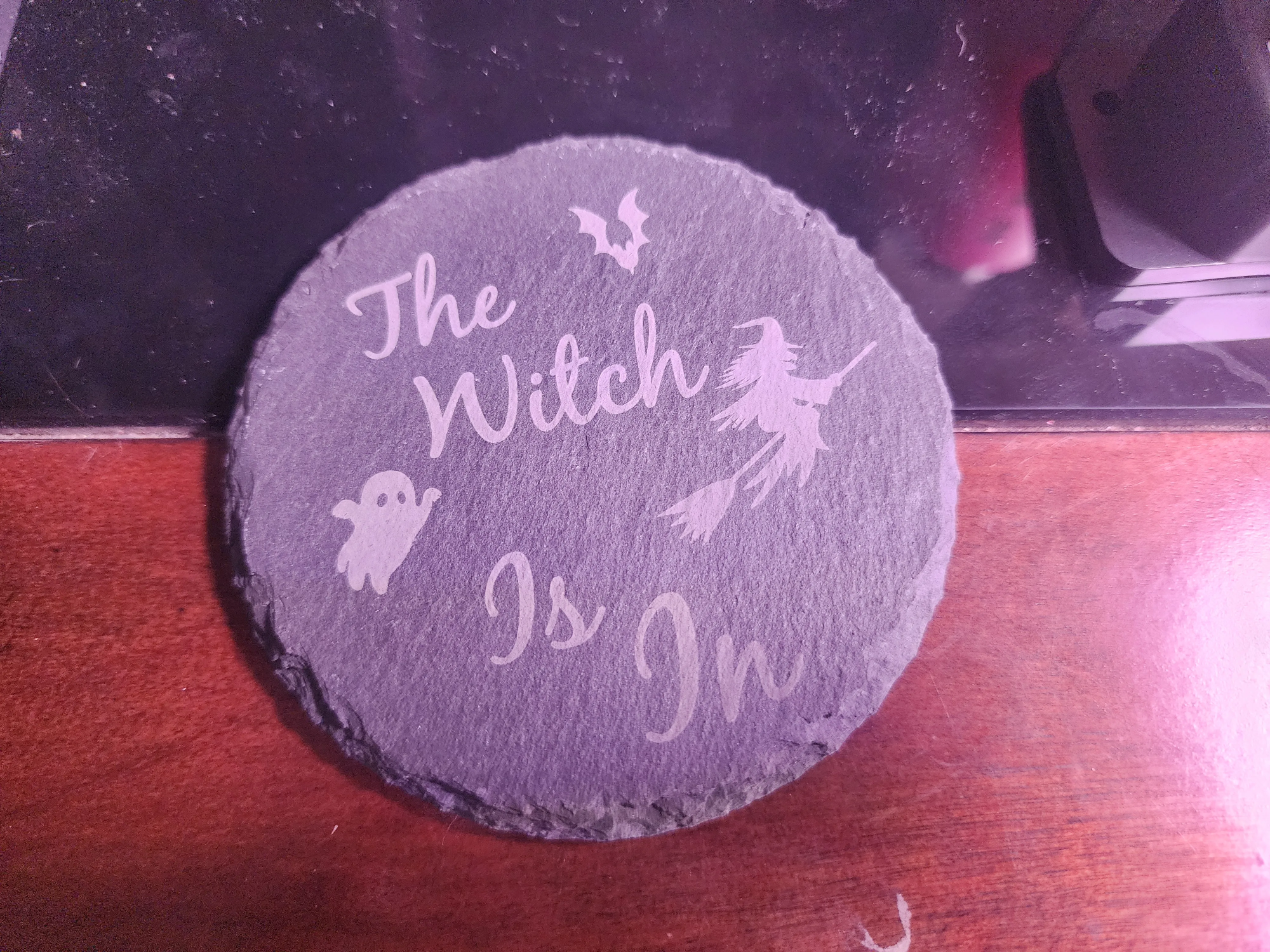 Witch Coaster Halloween coaster idea