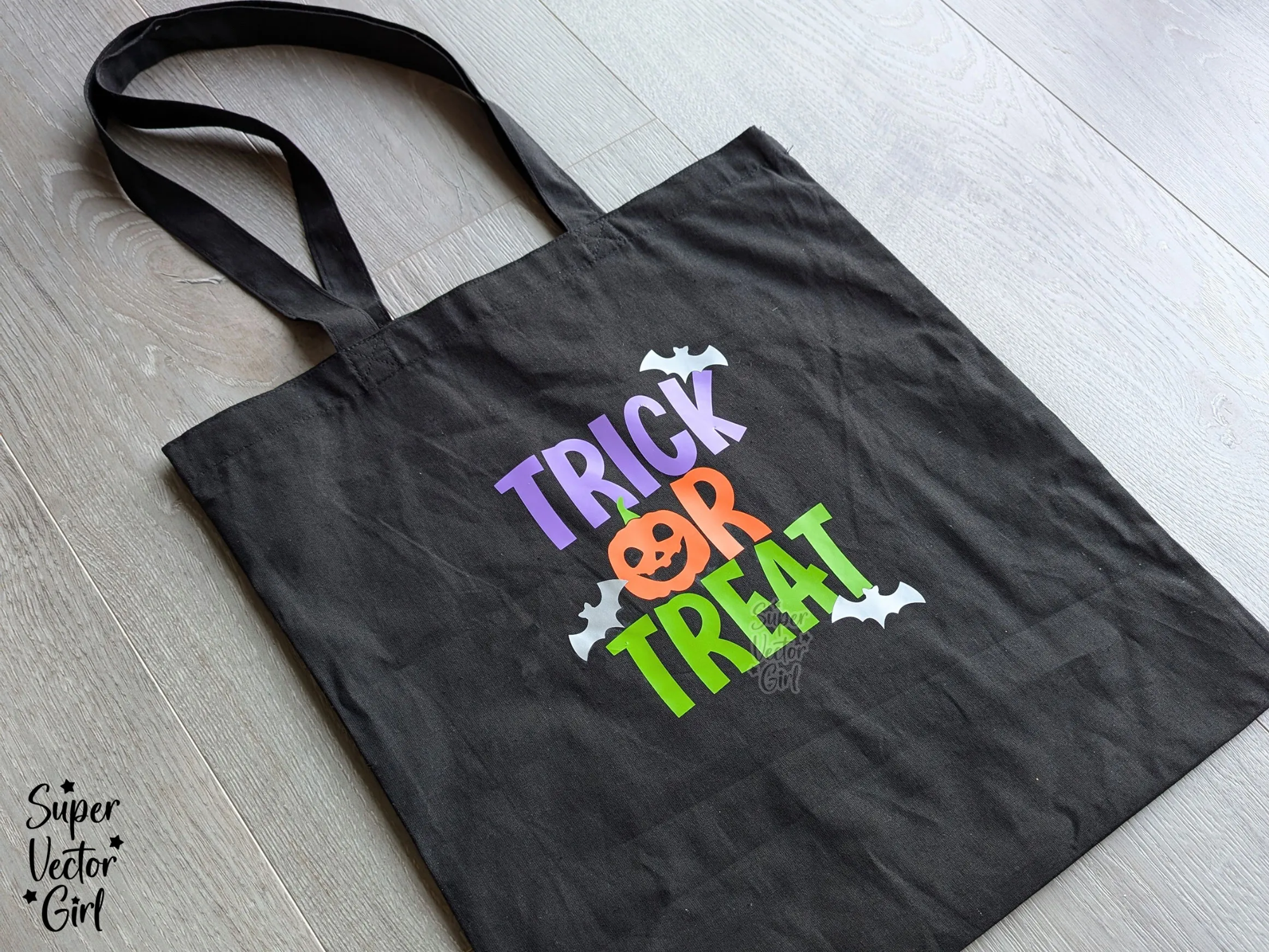 Torba tote za lov na sladkarije - brezplačna zasnova torbe tote po meri na Atommu