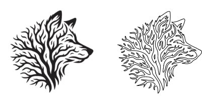 wolf cutout.xs