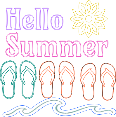 summer door hanger.xcs
