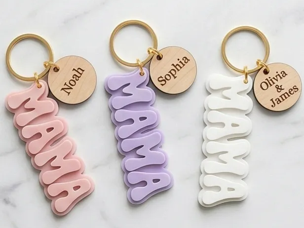 Acrylic keychain