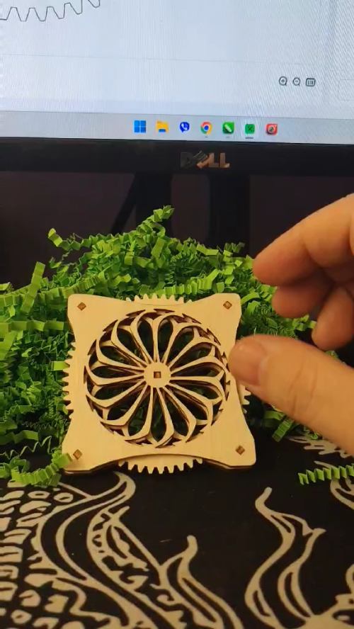 [Laser cut and engrave] Kinetic Coasters Bundle Laser Cut Models