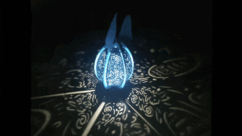 [Laser cut and engrave] Easter Bunny Egg Lantern