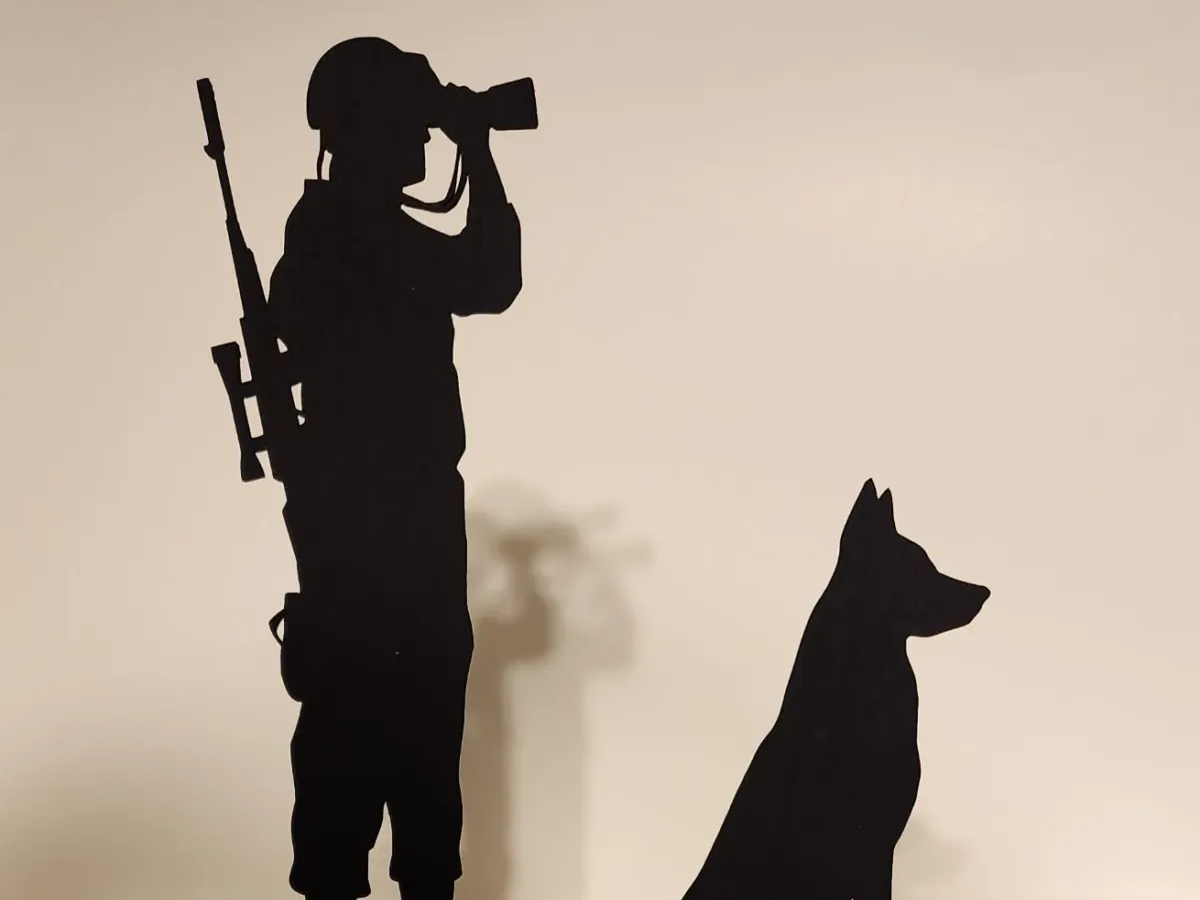 Military Man and Faithful Companion boyfriend birthday gift idea