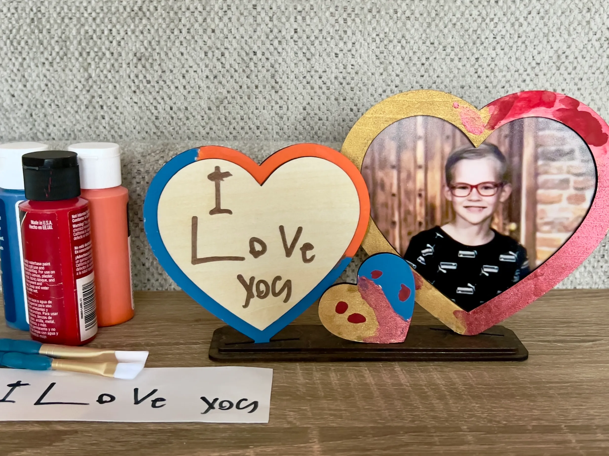 Kids' Personalized Valentine's Day Display valentines day gift design