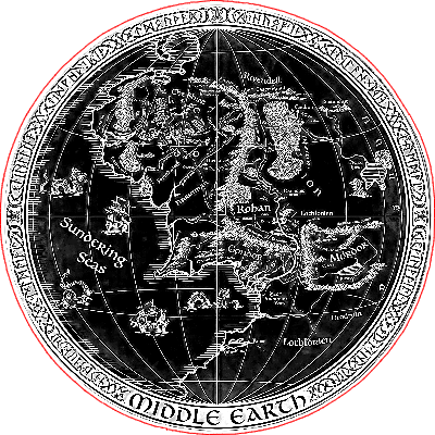 Middle Earth Style Map Engraving.xcs