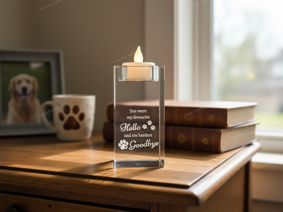 "In Loving Memory" Keepsake memorial sympathy gift design