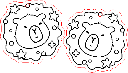 Capybara_christmas_wreath_earrings.xcs