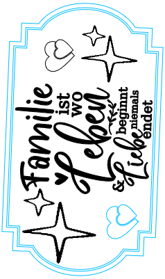 Schild Famile.xcs