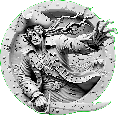 Ghostly Pirate 3D illusion XCS.xcs