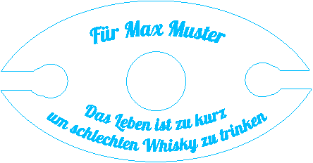 Flaschenhalteroval schlechter Whisky.xcs