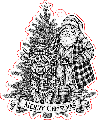 Santa and Highland Cow.xcs