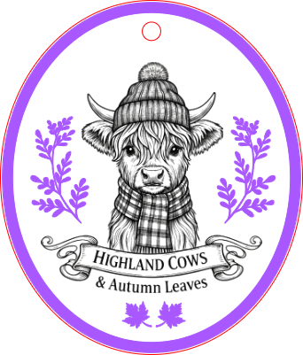 Highland Cow and Autumn Leaves.xcs