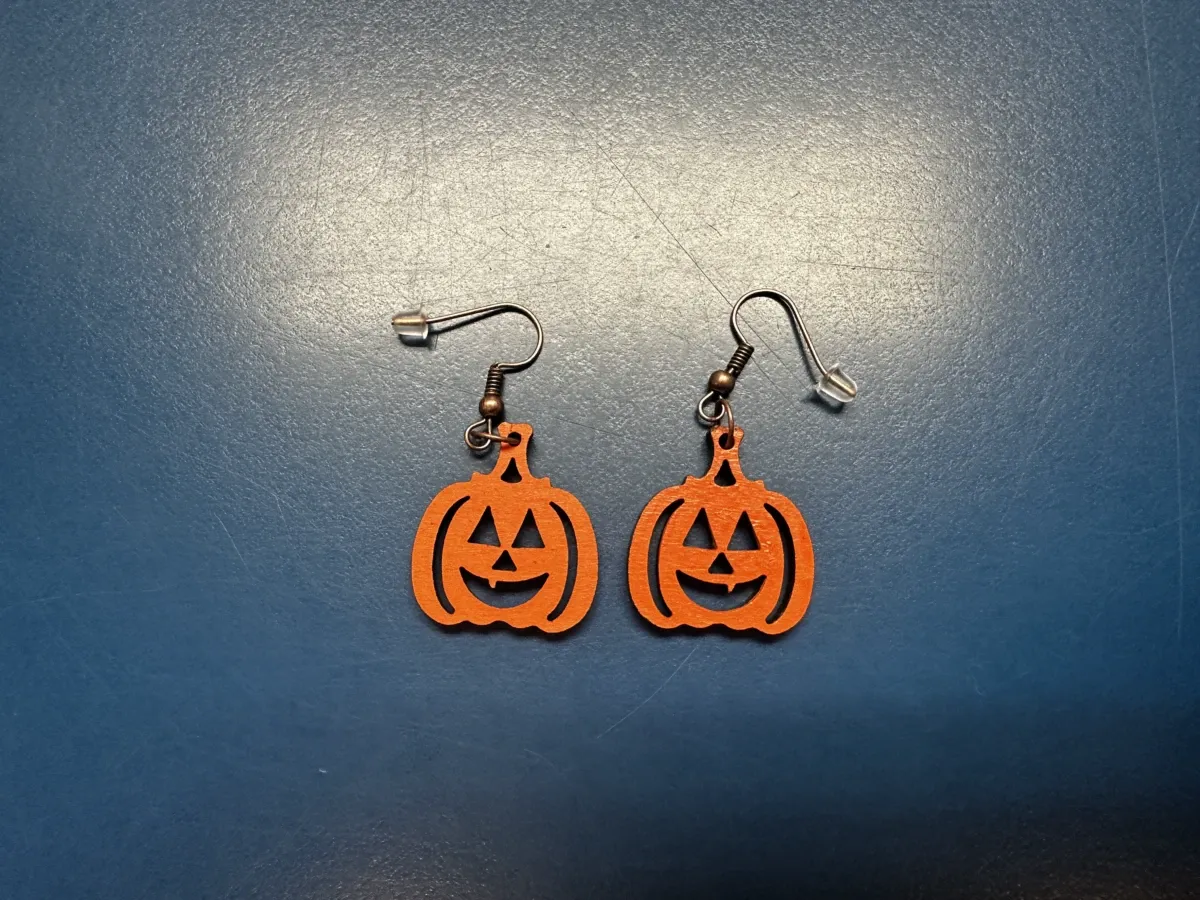 Pumpkin Earrings