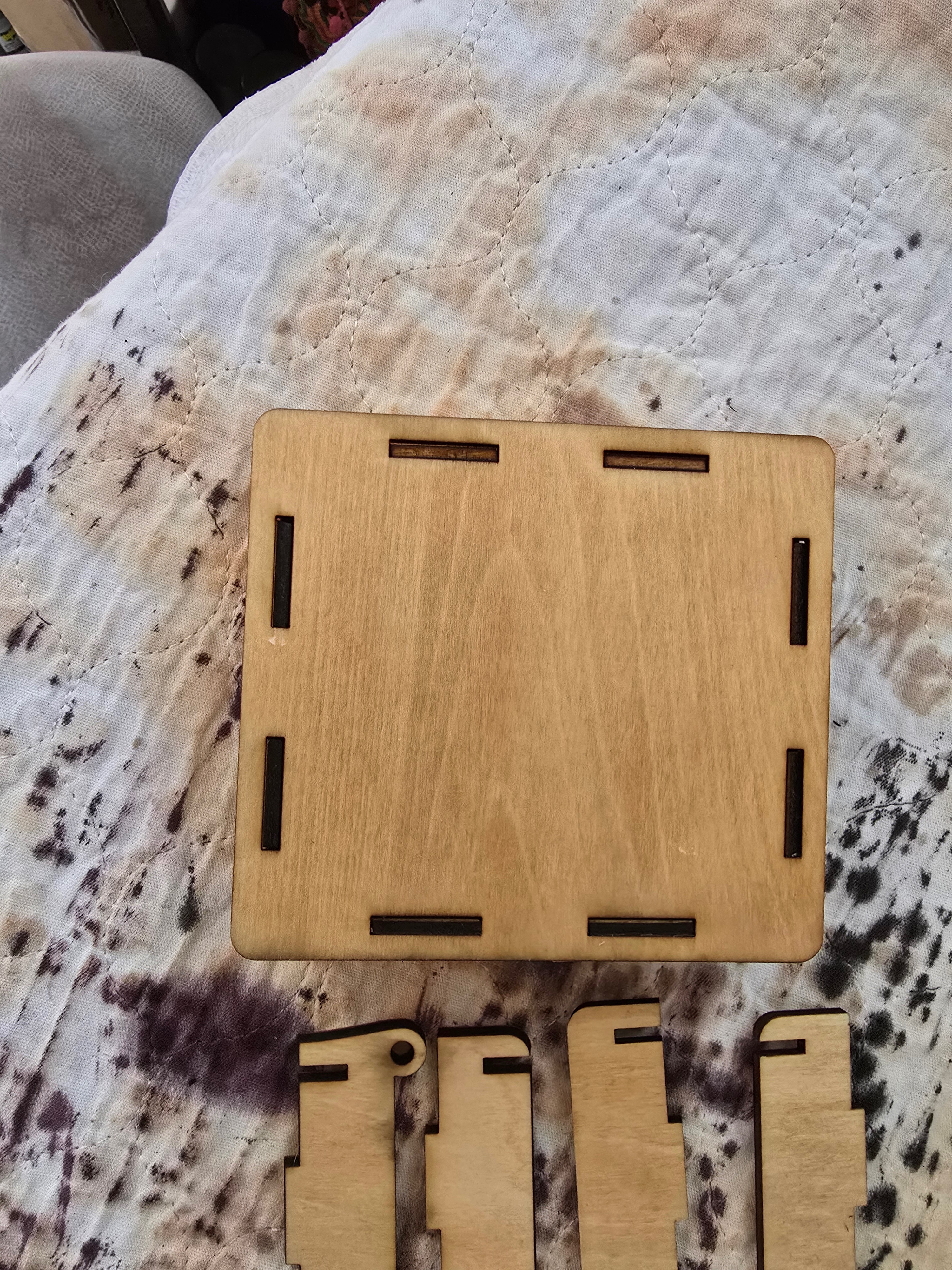 Medieval Queen with Horse Engraved Box wooden box idea