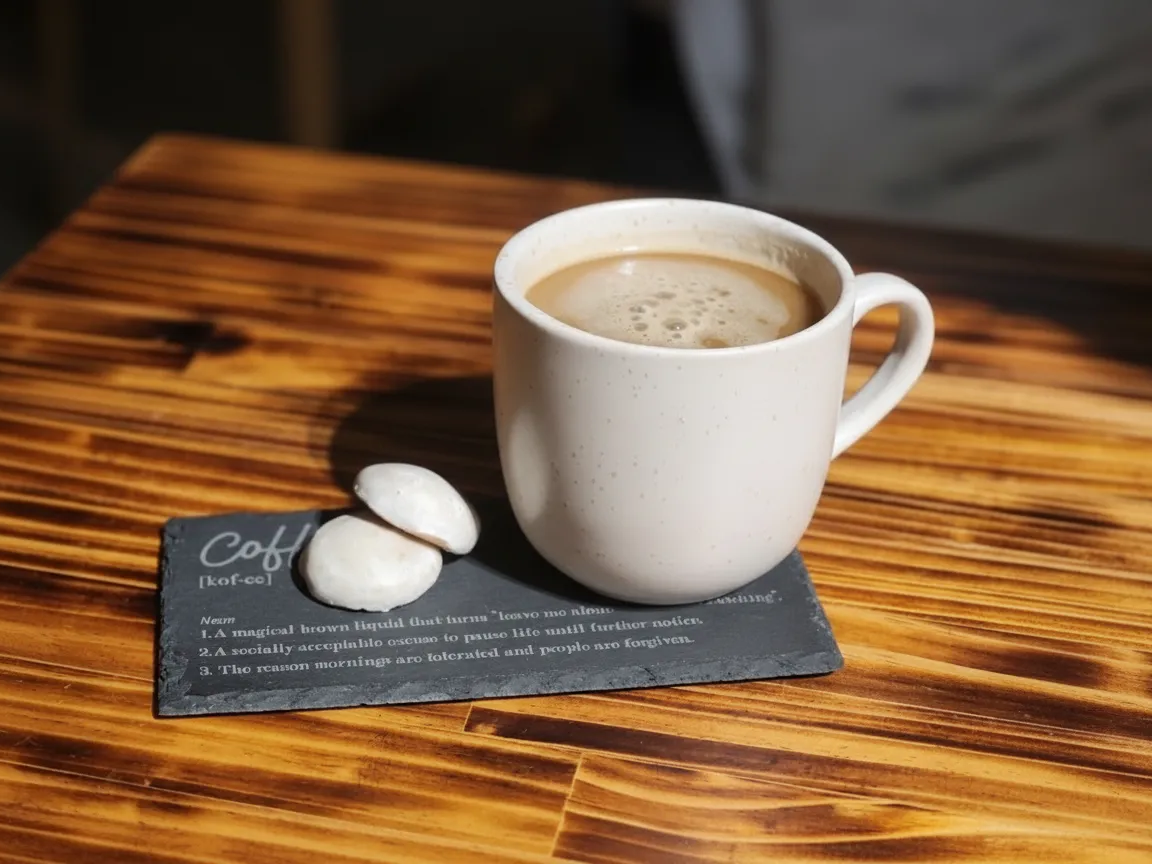 Coffee Definition - Coffee and Biscuit Platter gift design