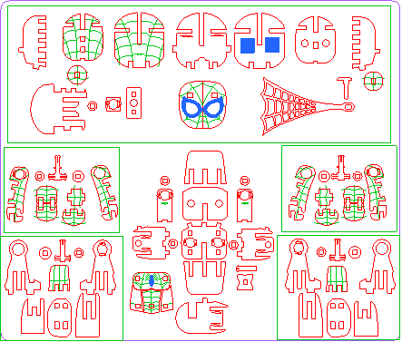 Spider man flat pack new.xcs