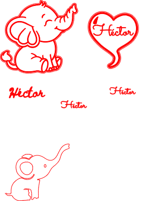 Elefante madera con globo corazón.xcs