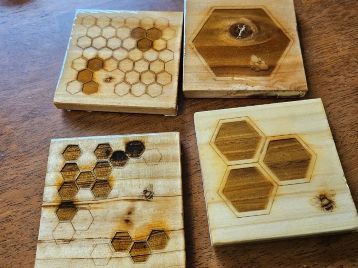 Honeybee Coaster Set