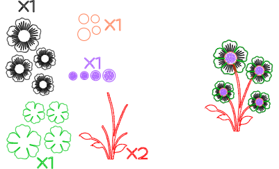 Floral decoration for room - MQP.xcs