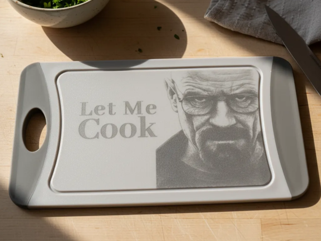 "Let Me Cook" Cutting Board