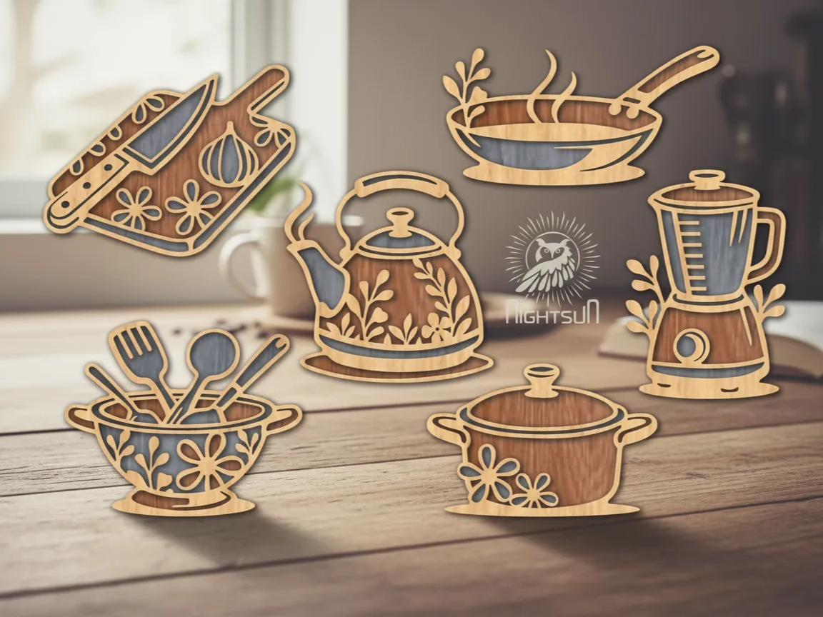 Kitchen Appliances Decoration Set kitchen wall art and decor idea