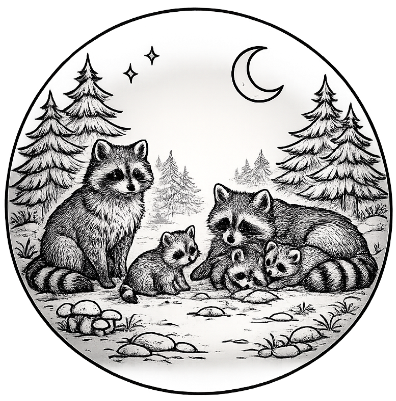 Untersetzer Waschbär.xcs