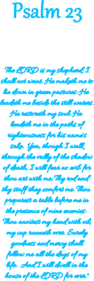 Psalm 23 Bookmark.xcs