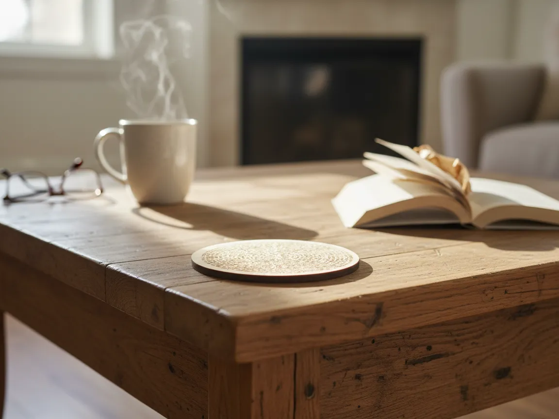 The Perfect Valentine's Day Coaster valentines day gift for her design
