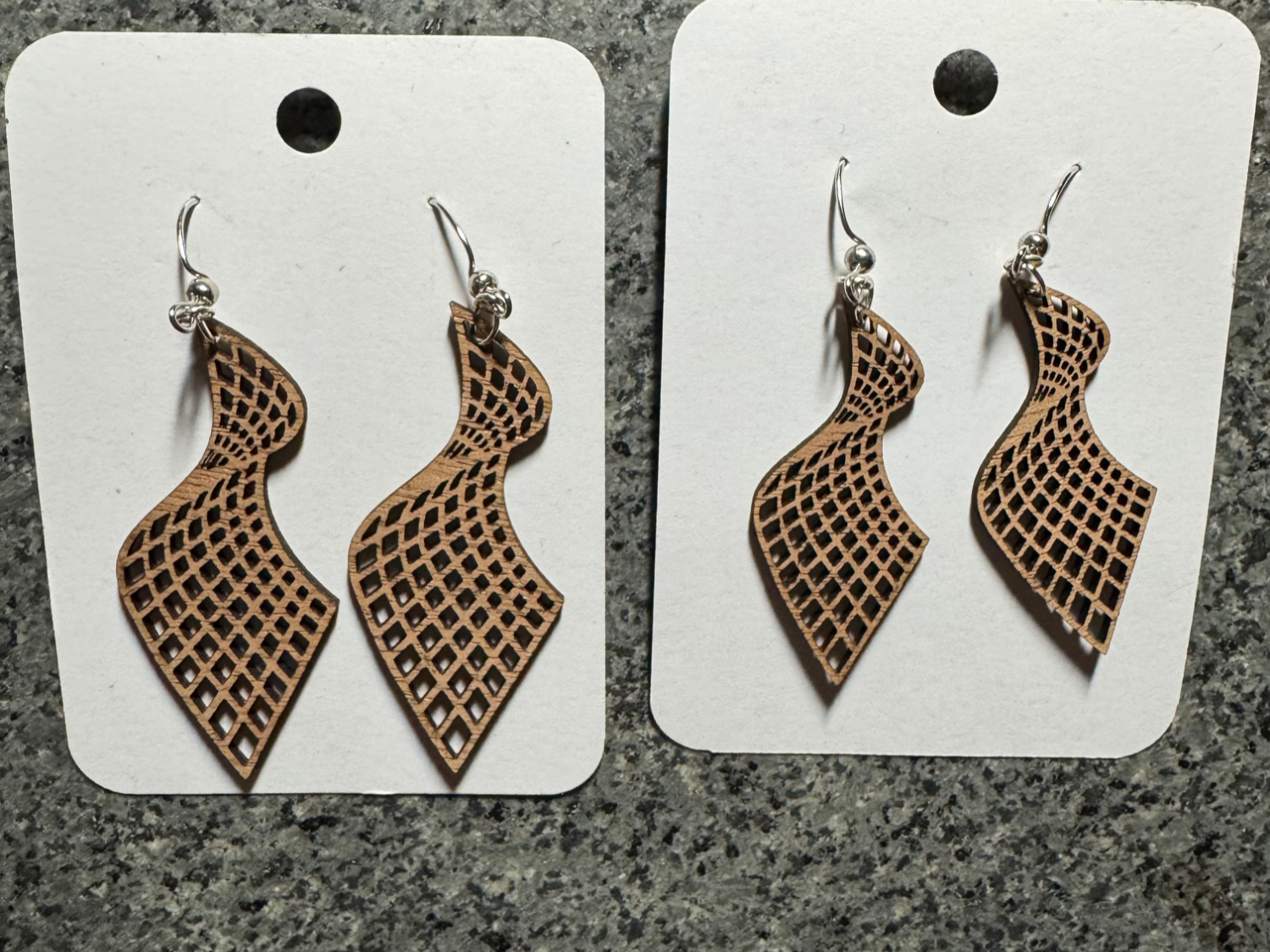 Optical Illusion Earrings earring design