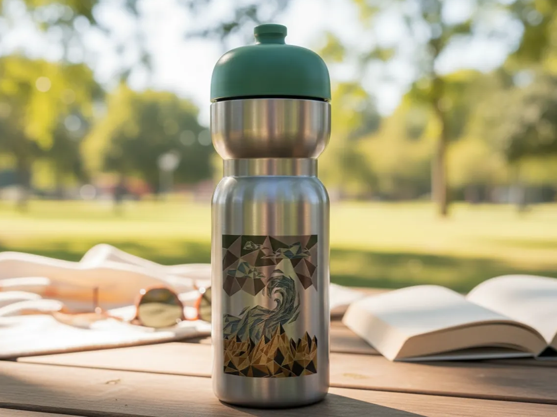 Color-Engraved Stainless Steel Tumbler