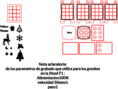 Farol navideño de gresite personalizable.xcs