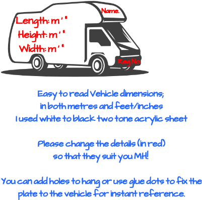 Motorhome Dimensions Plate.xcs