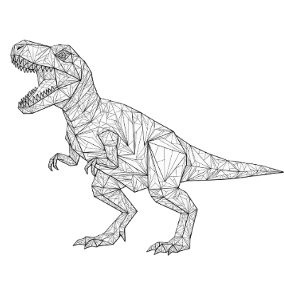 Dino Geometric Untersetzer.xcs