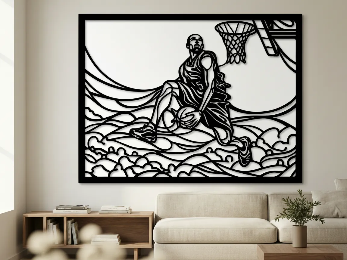 Vince Carter Dunk Wall Art gift idea