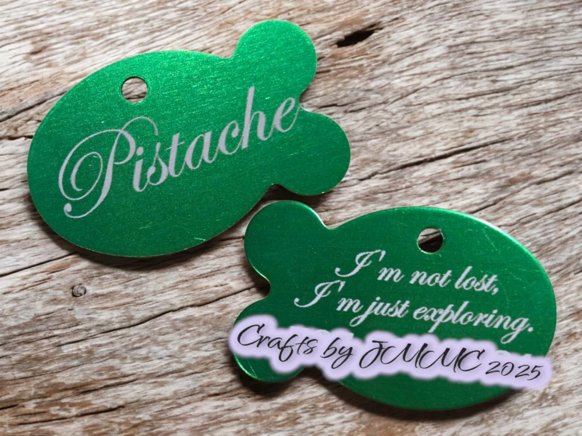 Custom Cat Tag pet id tag design