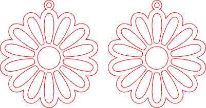 Flower Earrings.xcs