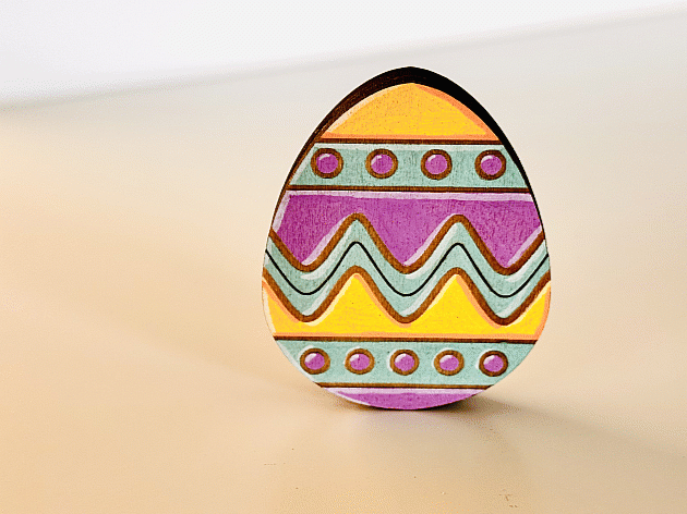 [Laser cut and engrave] Easter Egg 🐣 Hatchling Toy