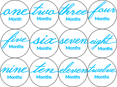 Baby Month plate.xcs