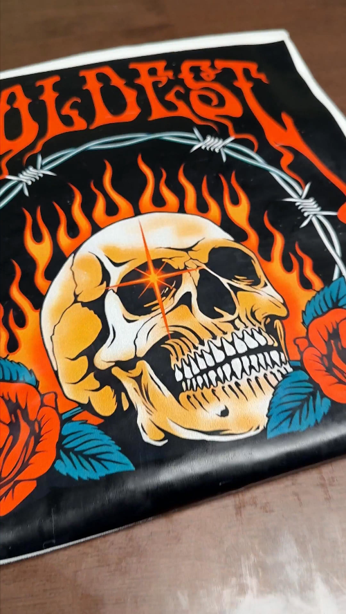 [DTF Printing] Flame Skull T-shirt