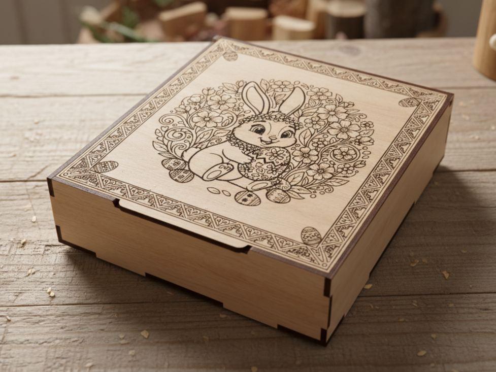 Mandala Bunny Magic Box – Easter Treasure Chest | Free Files - Atomm