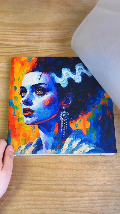 [DTF Printing] Color - Explosion Canvas Printing