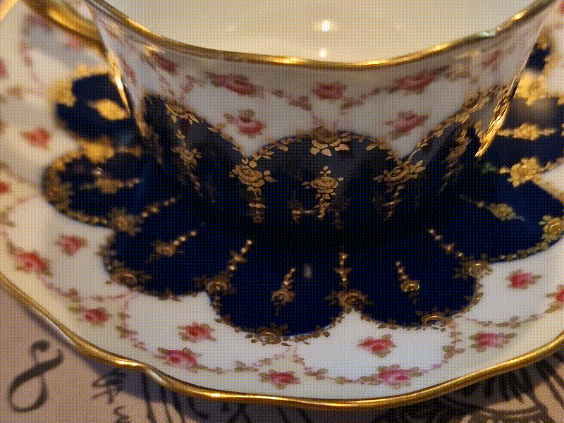 "My Dear, you got the Grim!" - Grim engraved into Cup