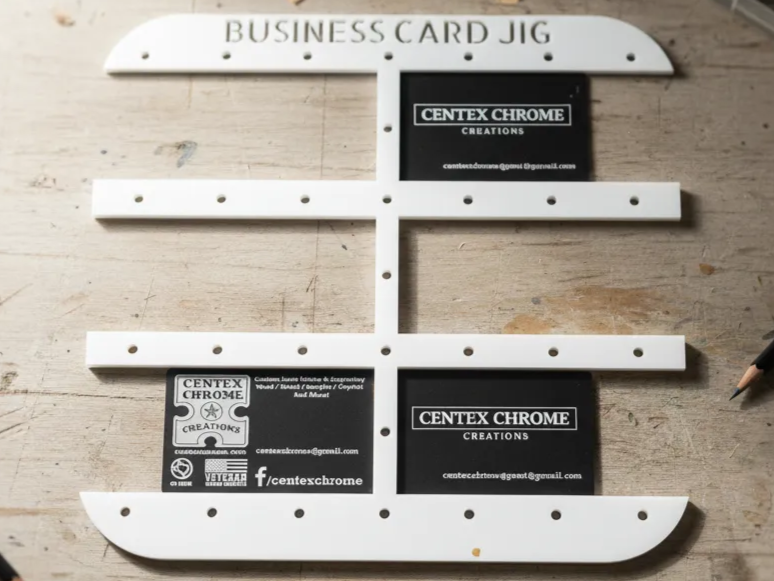 Business Card Alignment Jig for Precision Positioning Open Type | Free ...