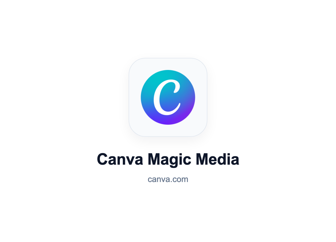 Canva Magic Media image-to-image tool