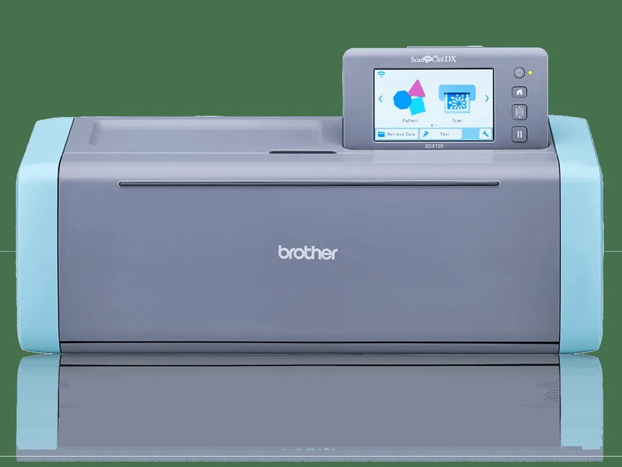 The Brother ScanNCut DX SDX125 cutting machine
